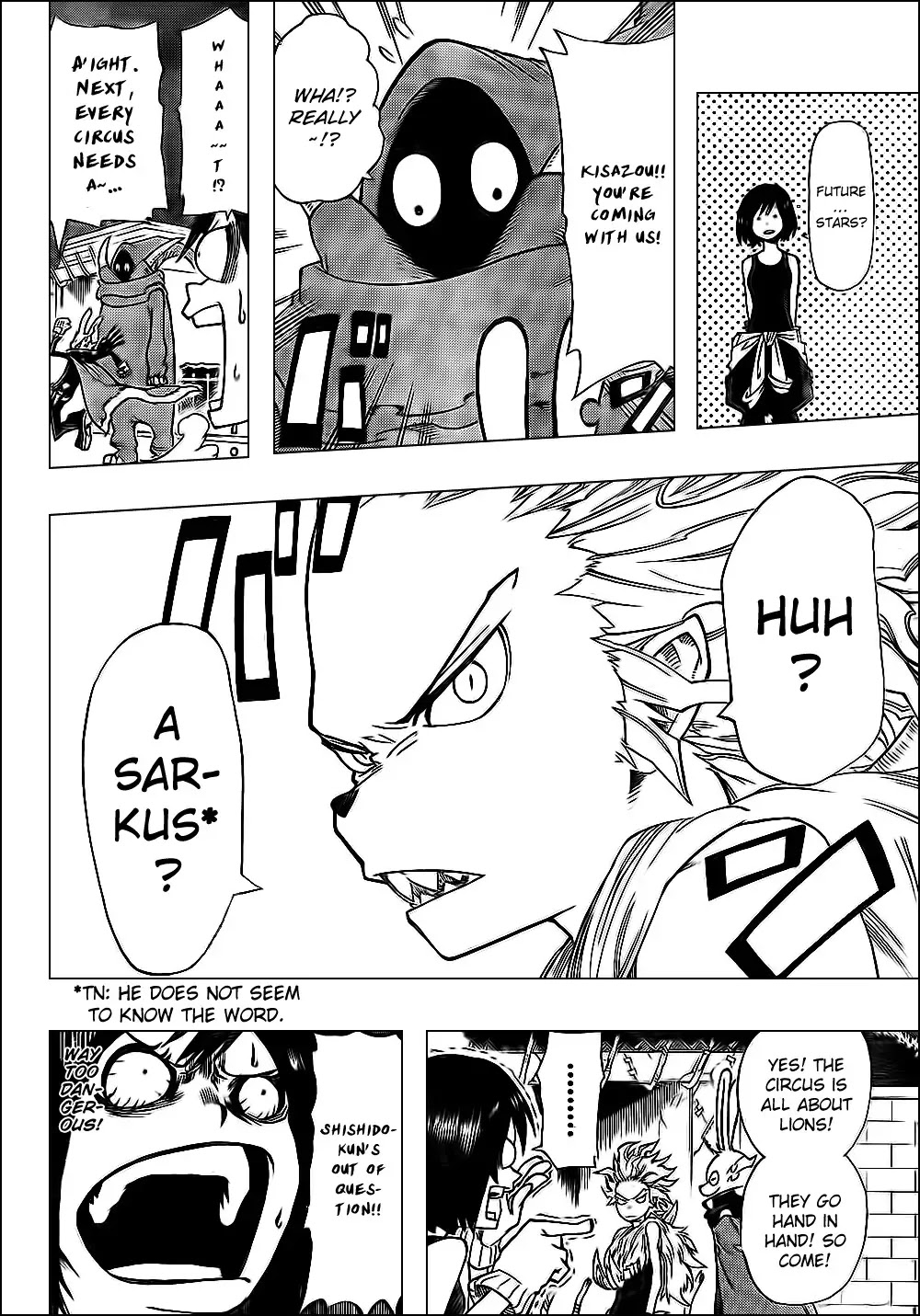 Oumagadoki Doubutsuen Chapter 28 page 10 - Chapter 28 : Welcome to the Yatsudoki Circus