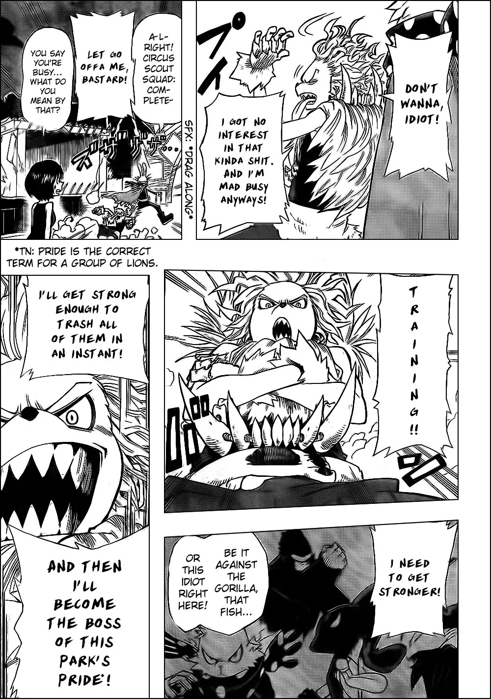 Oumagadoki Doubutsuen Chapter 28 page 11 - Chapter 28 : Welcome to the Yatsudoki Circus