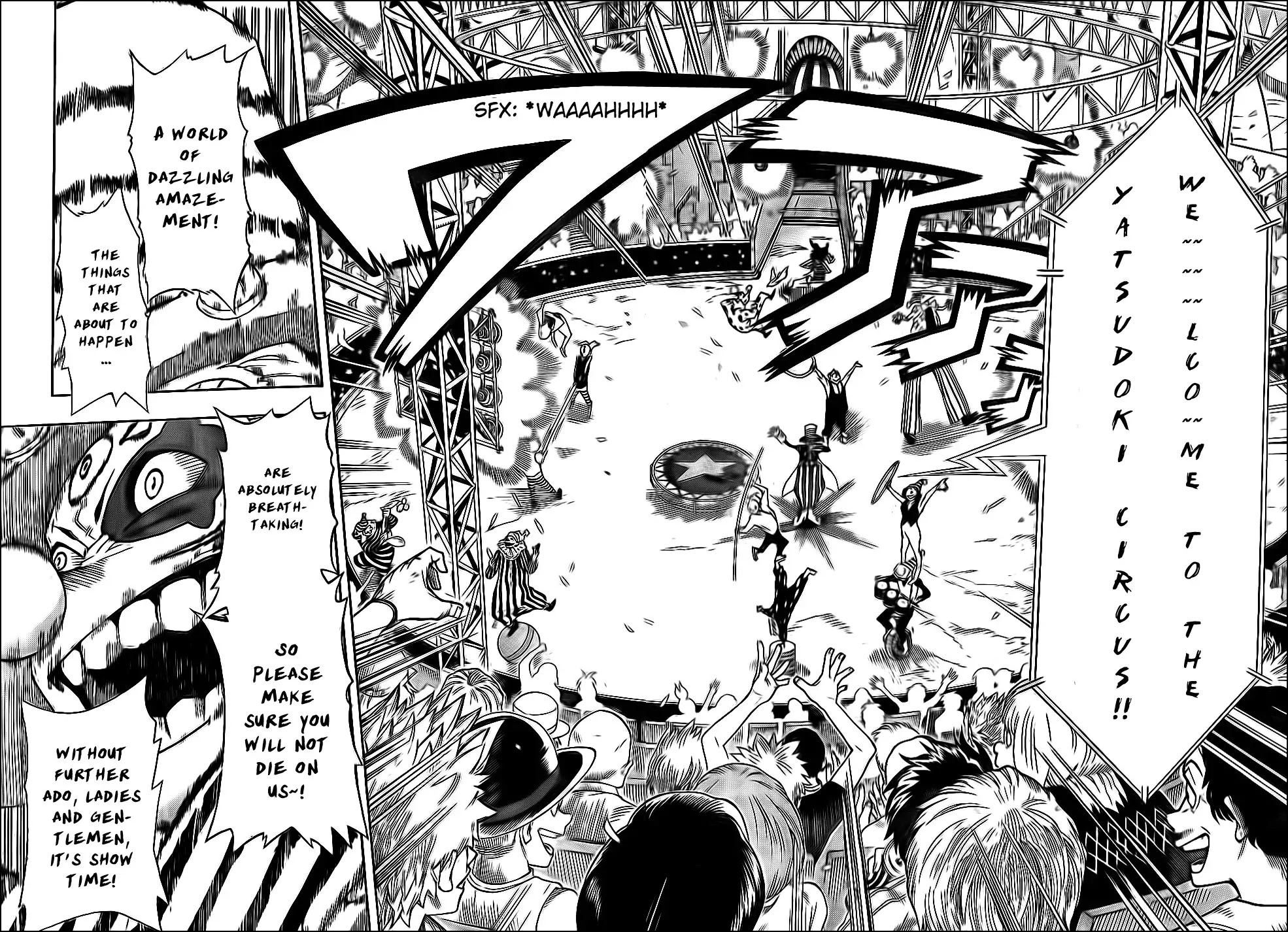Oumagadoki Doubutsuen Chapter 28 page 14 - Chapter 28 : Welcome to the Yatsudoki Circus