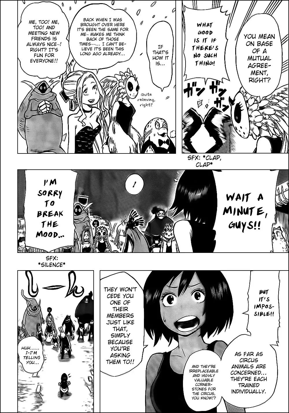 Oumagadoki Doubutsuen Chapter 28 page 6 - Chapter 28 : Welcome to the Yatsudoki Circus