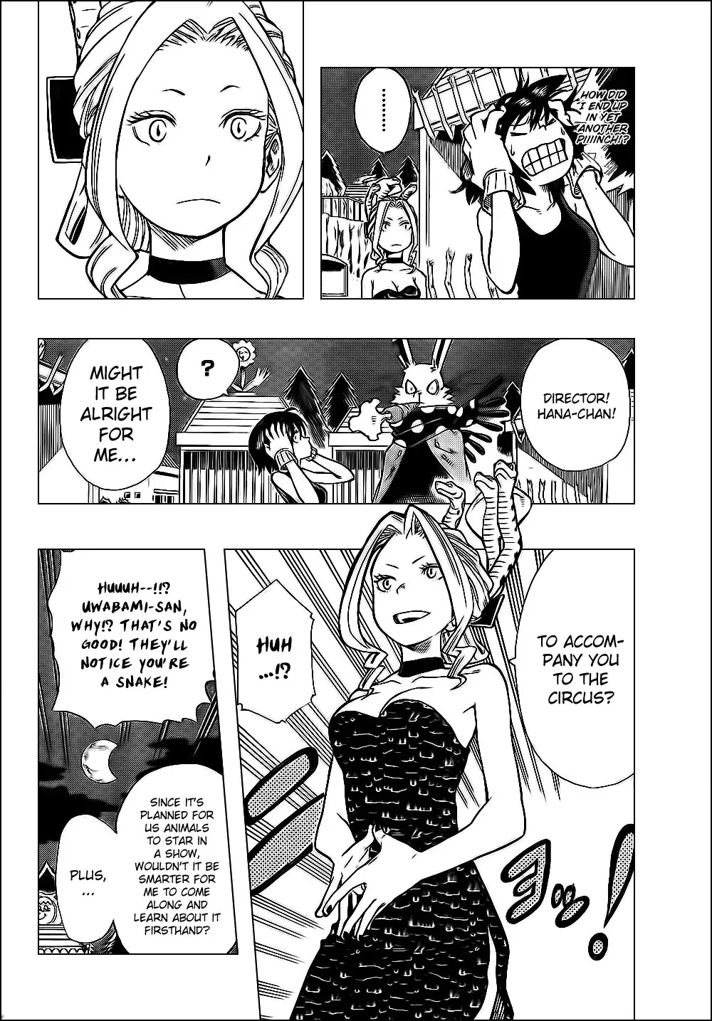 Oumagadoki Doubutsuen Chapter 28 page 8 - Chapter 28 : Welcome to the Yatsudoki Circus