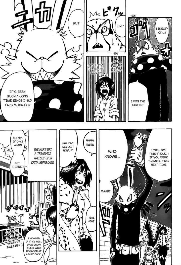 Oumagadoki Doubutsuen Chapter 3 page 24 - Chapter 3 : Rabbit, Cheetah And The Behavior Exhibition