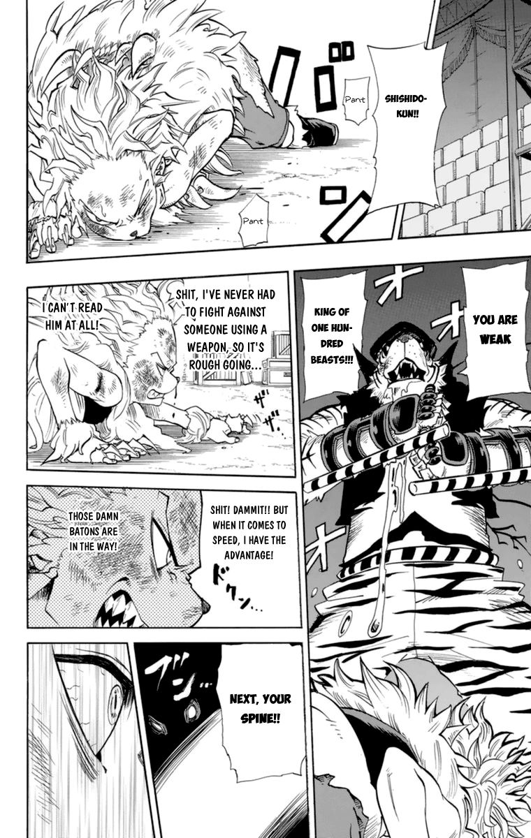 Oumagadoki Doubutsuen Chapter 30 page 19 - Chapter 30 : The King of One Hundred Beasts Vs. the King of the Jungle