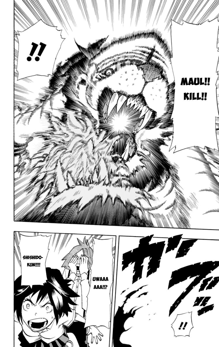 Oumagadoki Doubutsuen Chapter 30 page 7 - Chapter 30 : The King of One Hundred Beasts Vs. the King of the Jungle