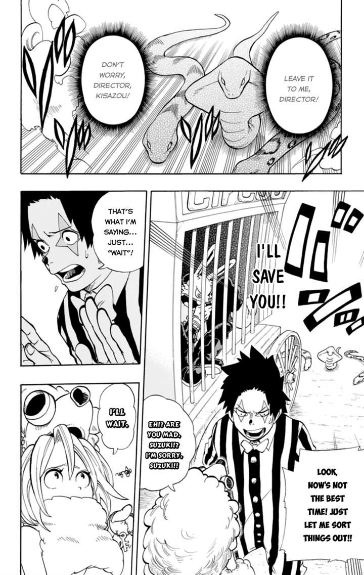 Oumagadoki Doubutsuen Chapter 32 page 2 - Chapter 32 : Uwabami VS. Toytoy