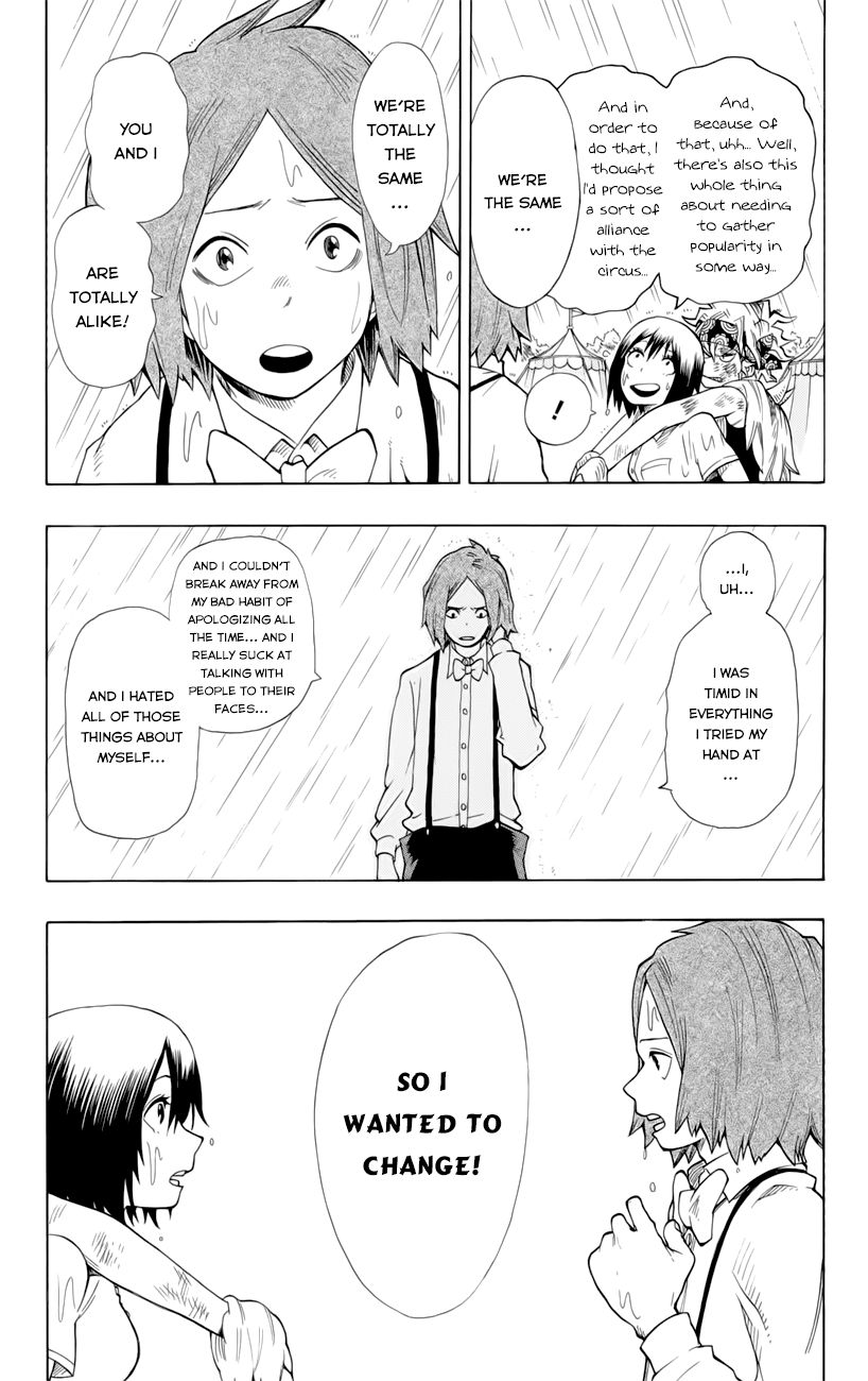 Oumagadoki Doubutsuen Chapter 33 page 11 - Chapter 33 : The Black Circus