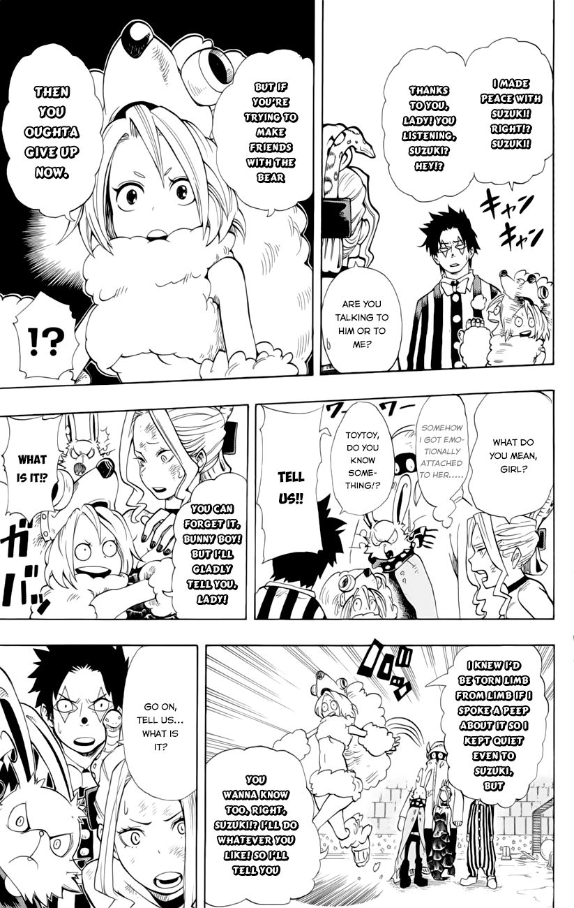 Oumagadoki Doubutsuen Chapter 33 page 15 - Chapter 33 : The Black Circus