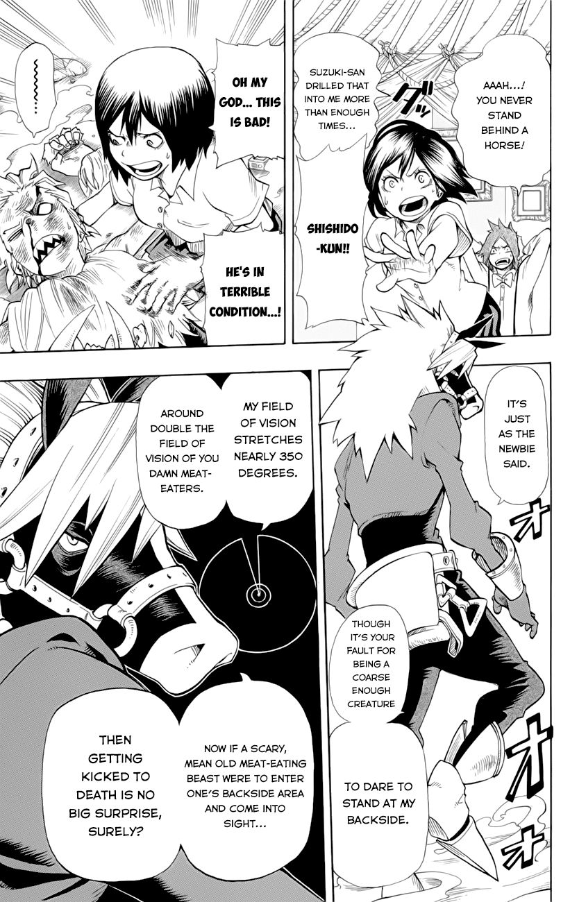 Oumagadoki Doubutsuen Chapter 34 page 11 - Chapter 34 : The Bear's Troupe