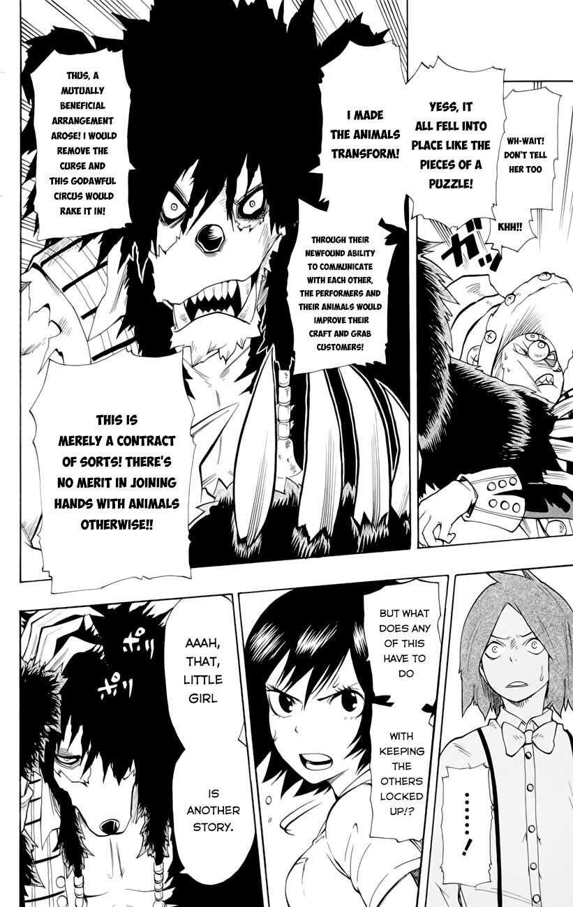 Oumagadoki Doubutsuen Chapter 34 page 8 - Chapter 34 : The Bear's Troupe