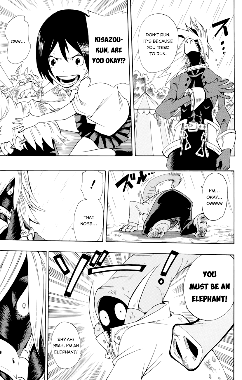 Oumagadoki Doubutsuen Chapter 35.2 page 11 - Chapter 35 v2 : The Elephant Means Business