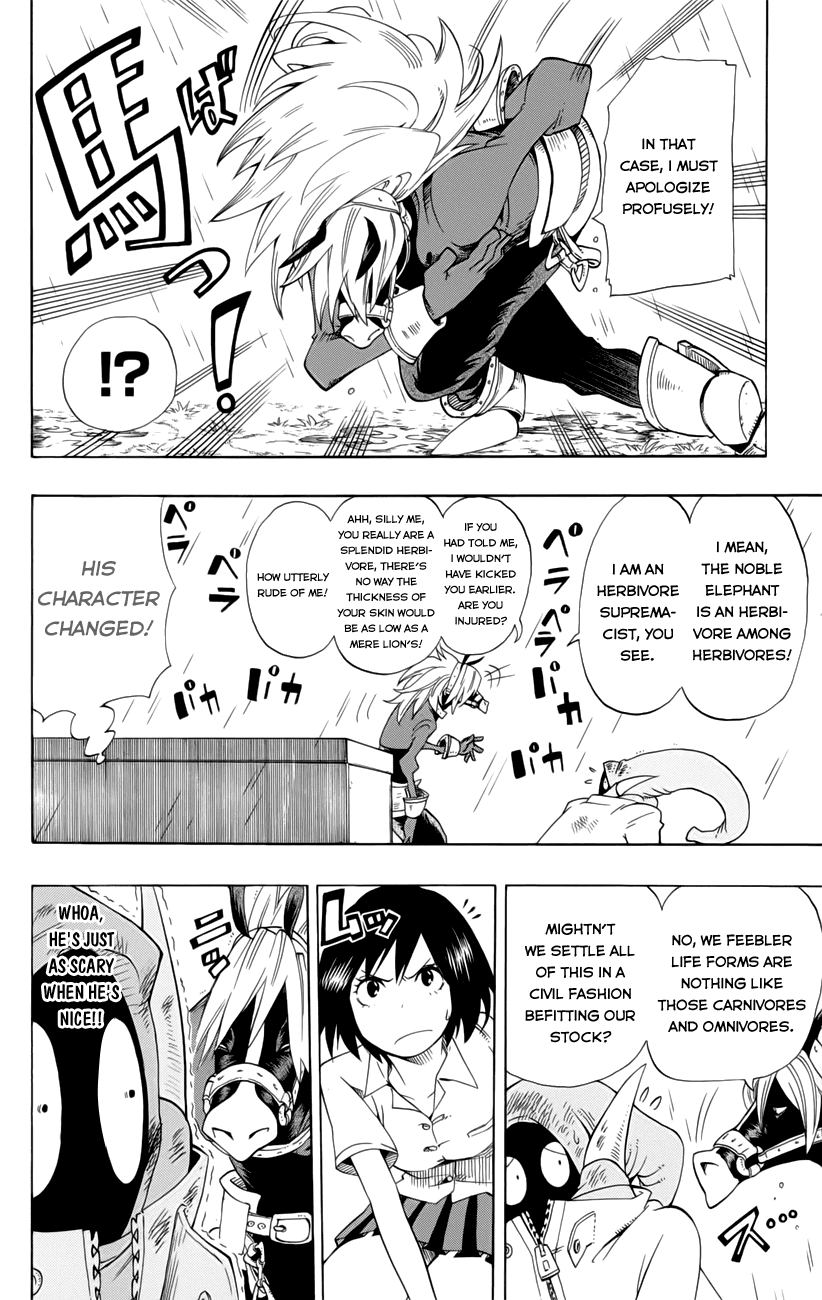 Oumagadoki Doubutsuen Chapter 35.2 page 12 - Chapter 35 v2 : The Elephant Means Business