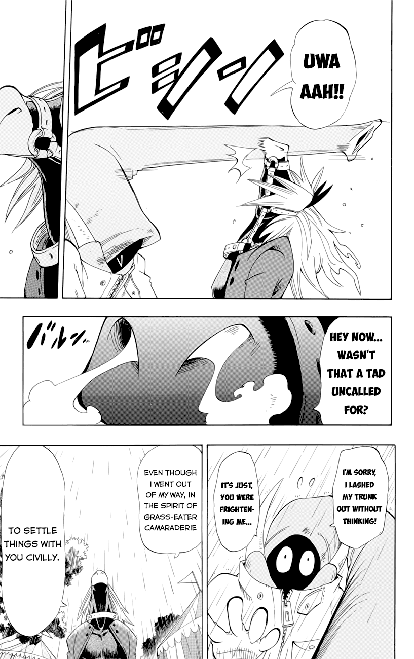 Oumagadoki Doubutsuen Chapter 35.2 page 13 - Chapter 35 v2 : The Elephant Means Business