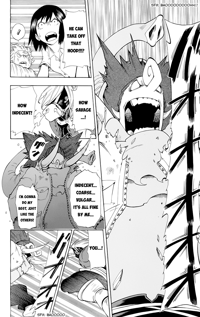 Oumagadoki Doubutsuen Chapter 35.2 page 18 - Chapter 35 v2 : The Elephant Means Business