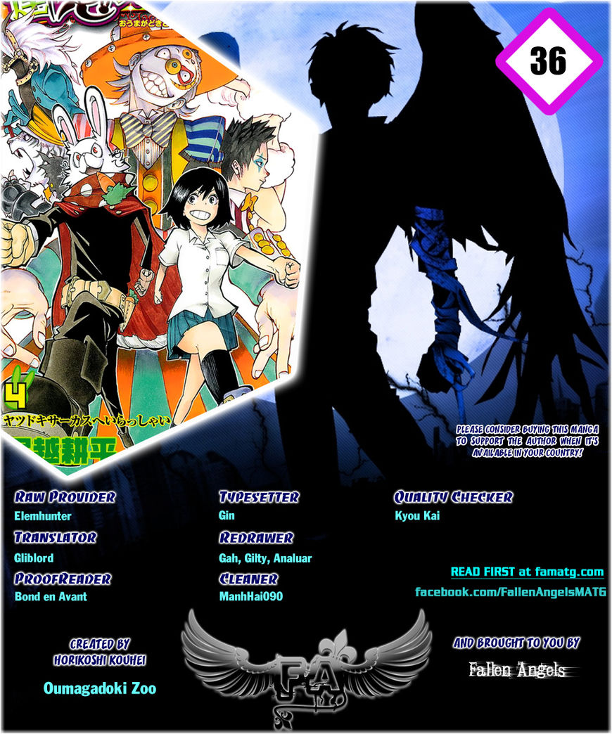 Oumagadoki Doubutsuen Chapter 36 page 1 - Chapter 36 : Animals Don't Talk