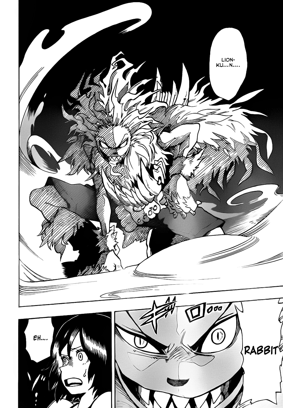 Oumagadoki Doubutsuen Chapter 6.2 page 11 - Chapter 6 v2 : The Rabbit And The King Of Beasts
