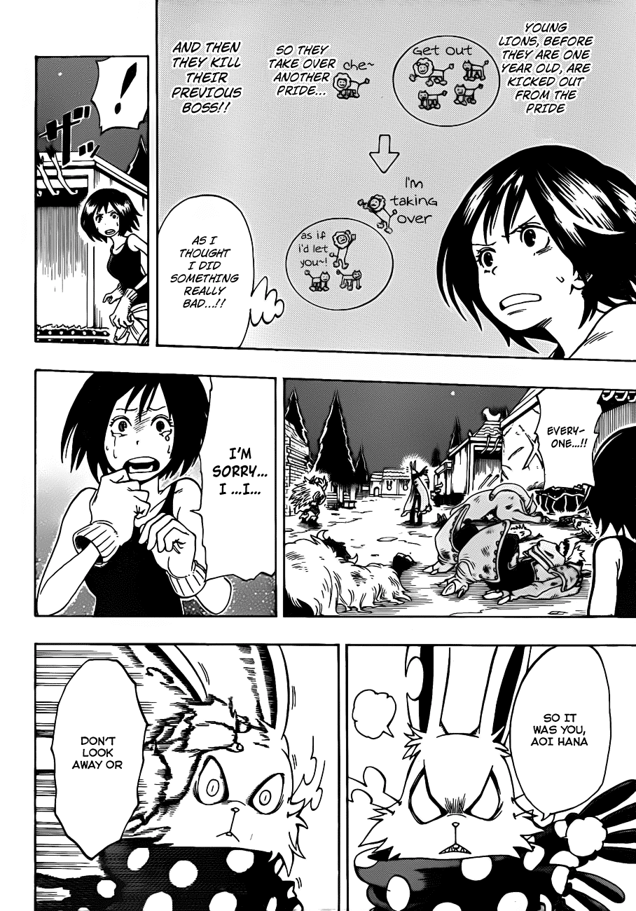 Oumagadoki Doubutsuen Chapter 6.2 page 19 - Chapter 6 v2 : The Rabbit And The King Of Beasts