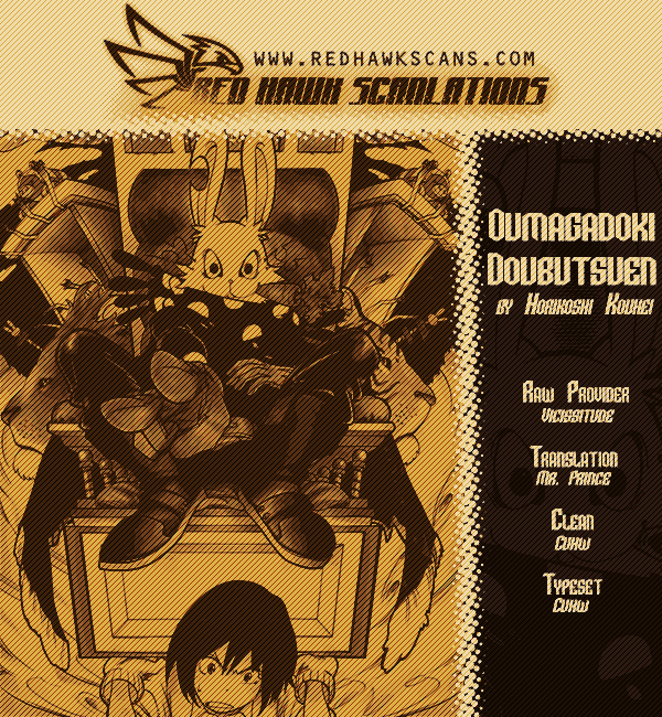 Oumagadoki Doubutsuen Chapter 8.2 page 1 - Chapter 8 v2 : The Rabbit And The Unidentified Walking Object