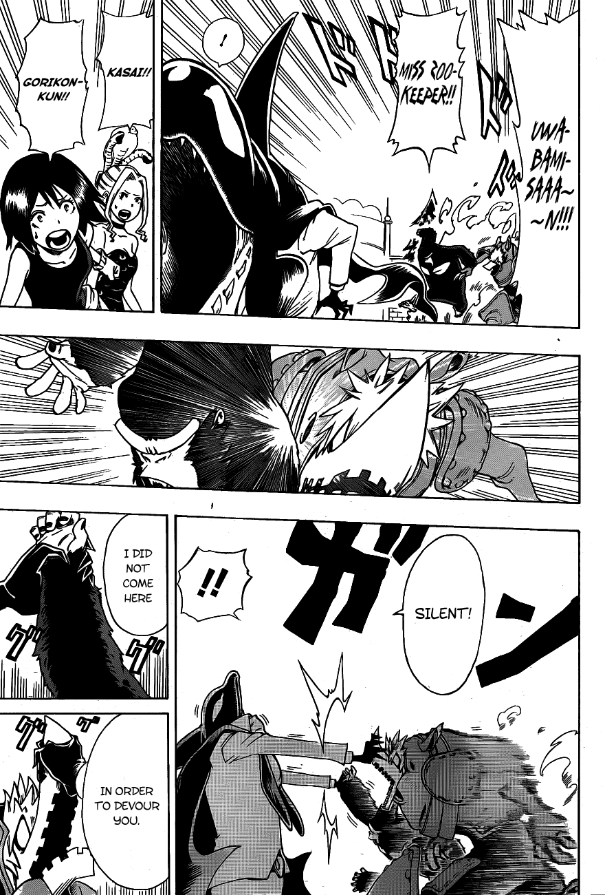 Oumagadoki Doubutsuen Chapter 8.2 page 16 - Chapter 8 v2 : The Rabbit And The Unidentified Walking Object