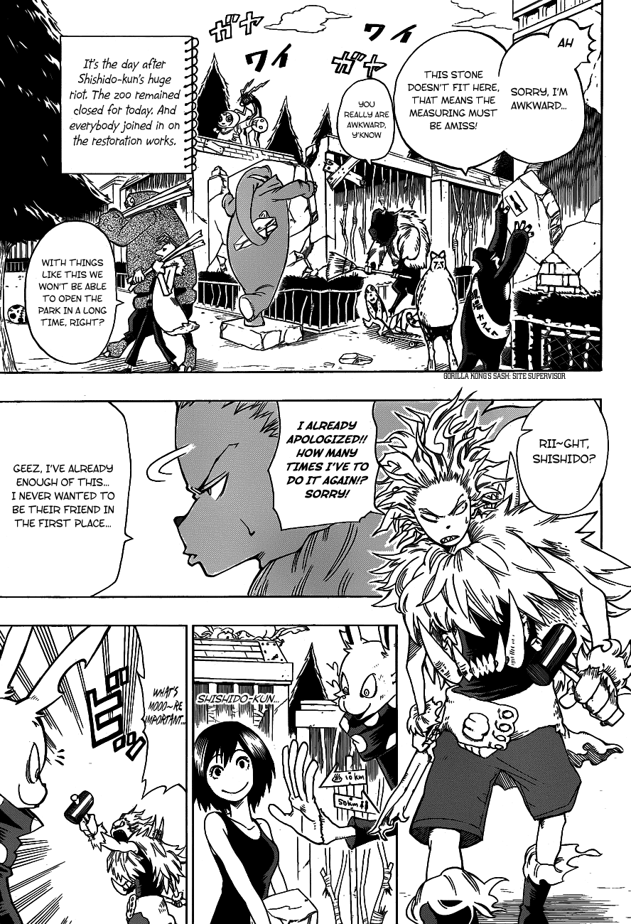 Oumagadoki Doubutsuen Chapter 8.2 page 4 - Chapter 8 v2 : The Rabbit And The Unidentified Walking Object