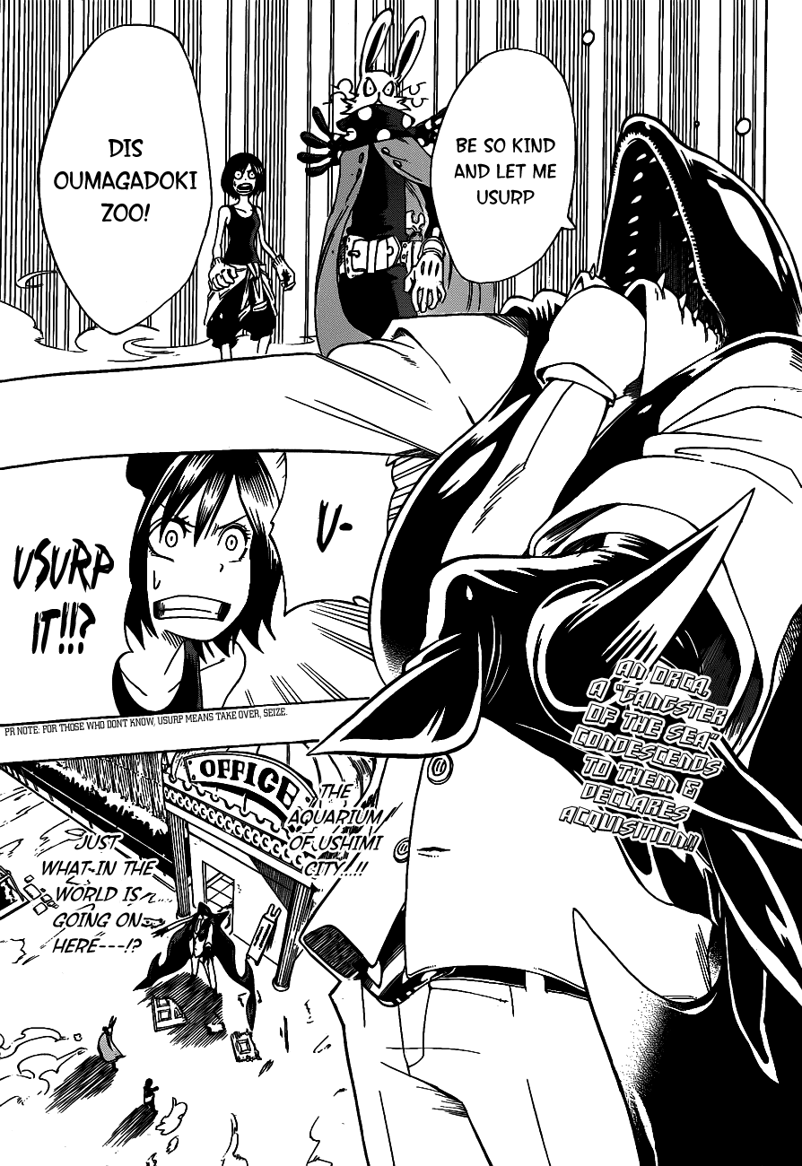 Oumagadoki Doubutsuen Chapter 9.2 page 2 - Chapter 9 v2 : The Aquarium's Invasion