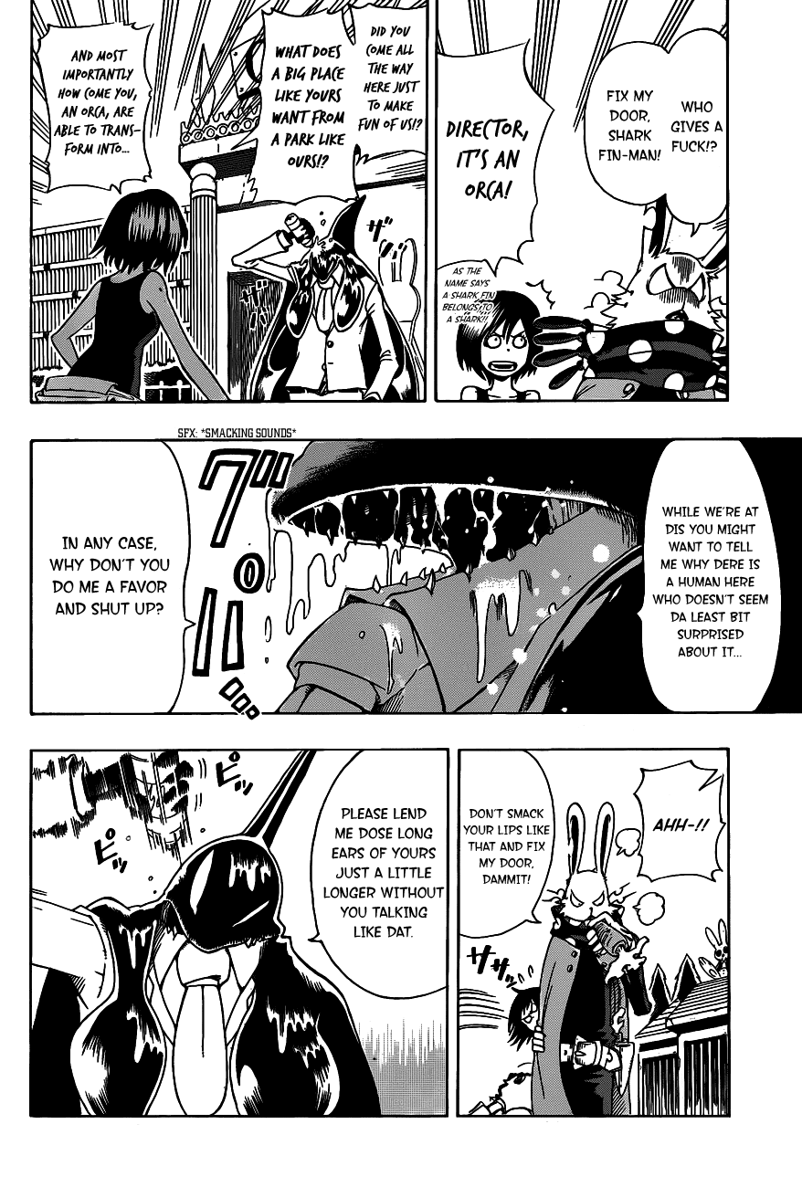 Oumagadoki Doubutsuen Chapter 9.2 page 5 - Chapter 9 v2 : The Aquarium's Invasion