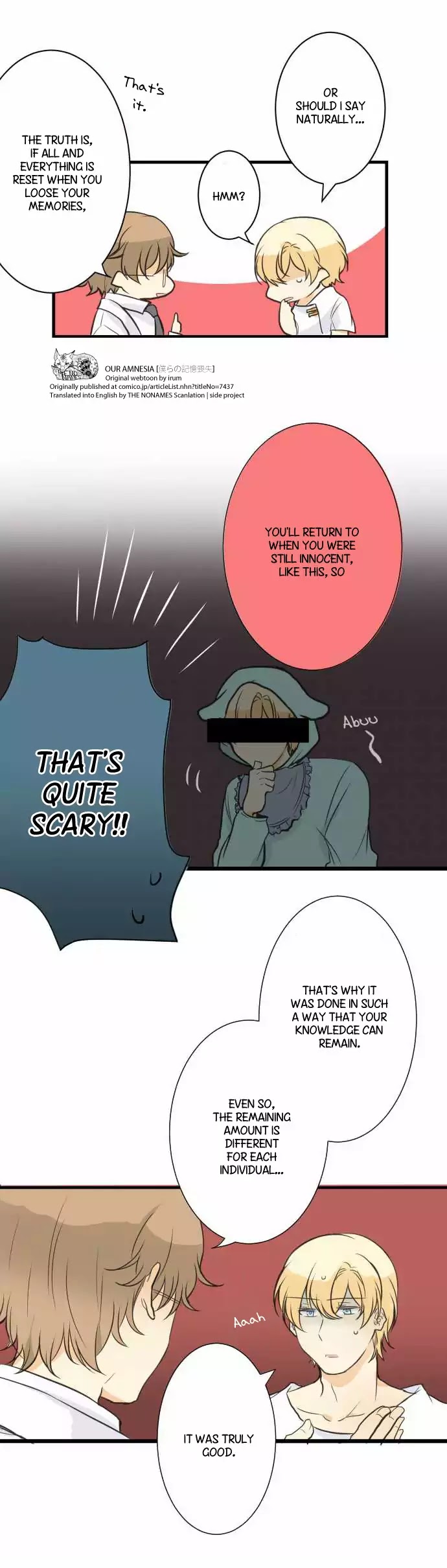 Our Amnesia Chapter 5 page 10 - Chapter 5: The Remains