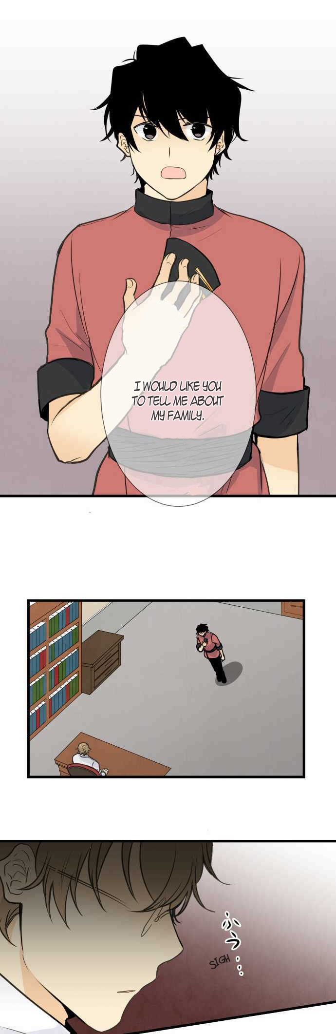 Our Amnesia Chapter 7 page 12 - Chapter 7: Contact (2)