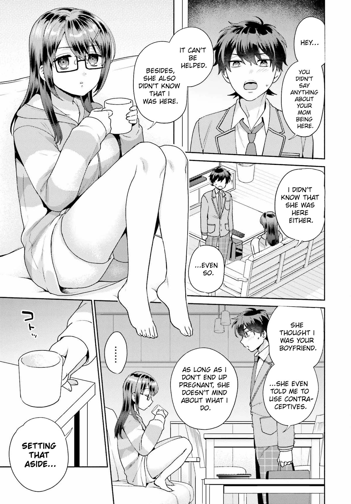 Our Classmates Don’t Know We’re Having Sex In Your Room Chapter 3 page 7 - Chapter 3
