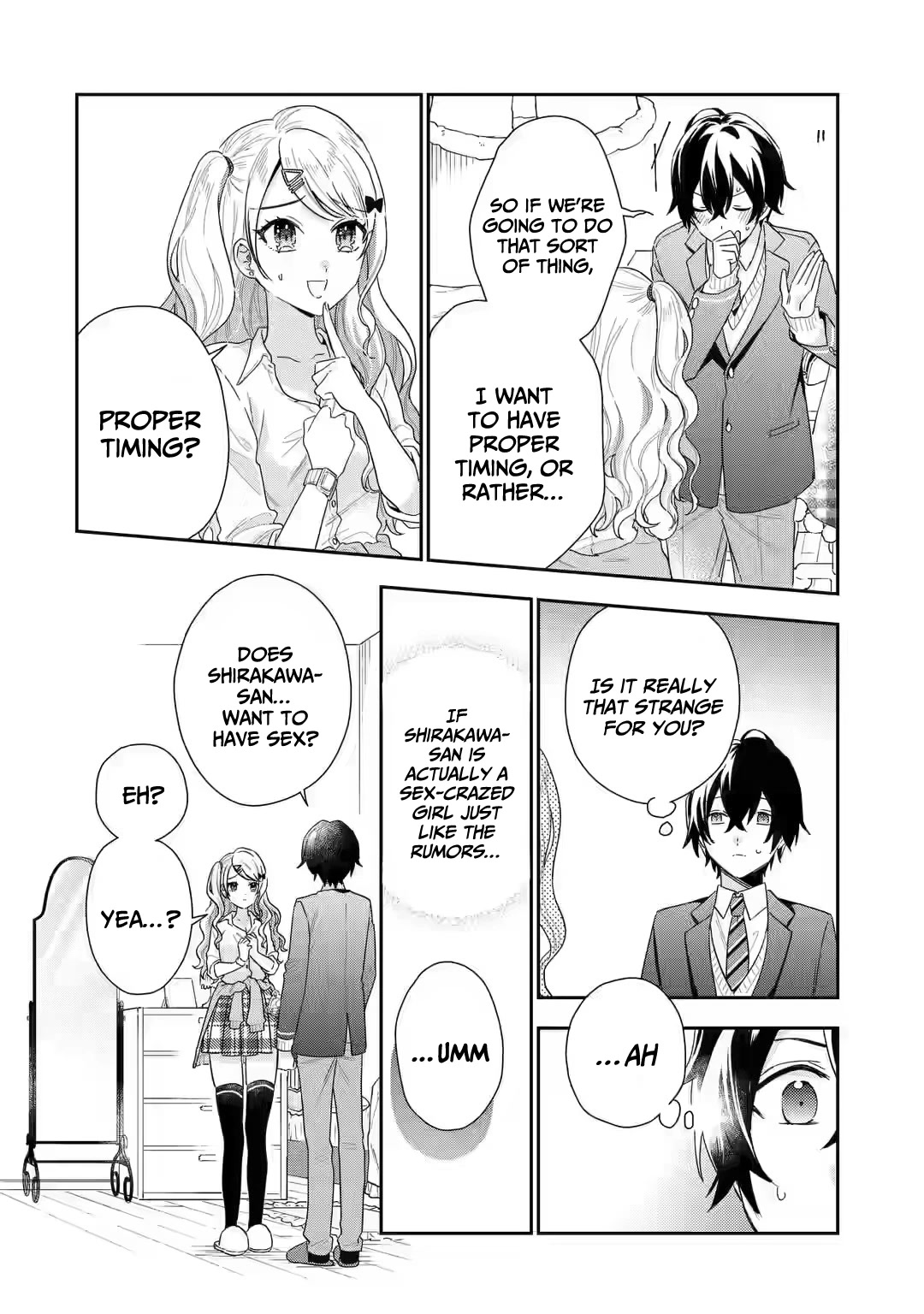 Our Dating Story: The Experienced You and The Inexperienced Me Chapter 1 page 59 - Chapter 1
