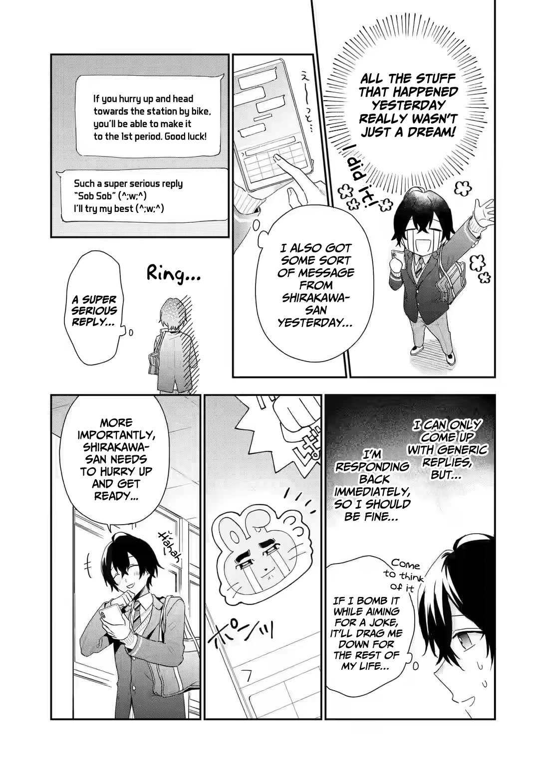 Our Dating Story: The Experienced You and The Inexperienced Me Chapter 2 page 10 - Chapter 2