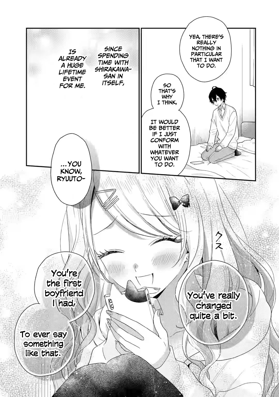 Our Dating Story: The Experienced You and The Inexperienced Me Chapter 2 page 28 - Chapter 2