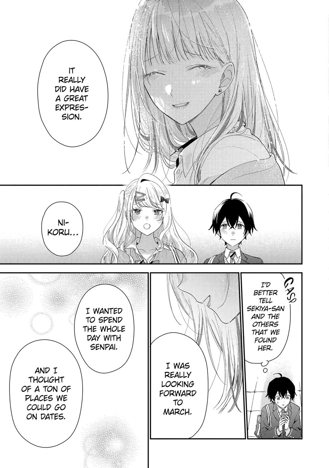 Our Dating Story: The Experienced You and The Inexperienced Me Chapter 39 page 5 - Chapter 39