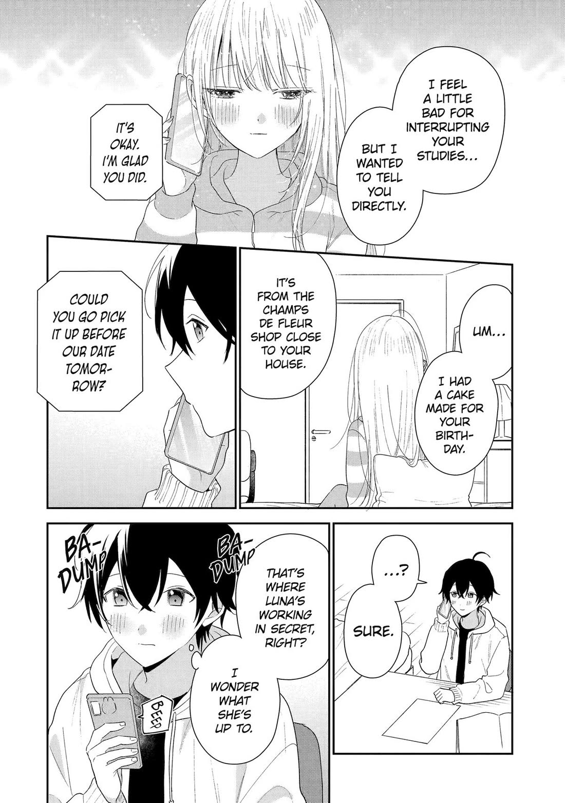 Our Dating Story: The Experienced You and The Inexperienced Me Chapter 41 page 4 - Chapter 41