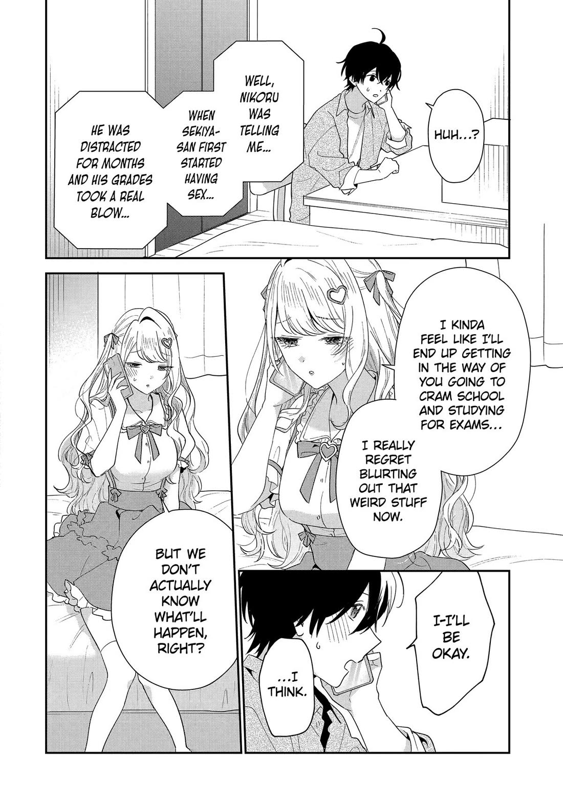 Our Dating Story: The Experienced You and The Inexperienced Me Chapter 43 page 14 - Chapter 43
