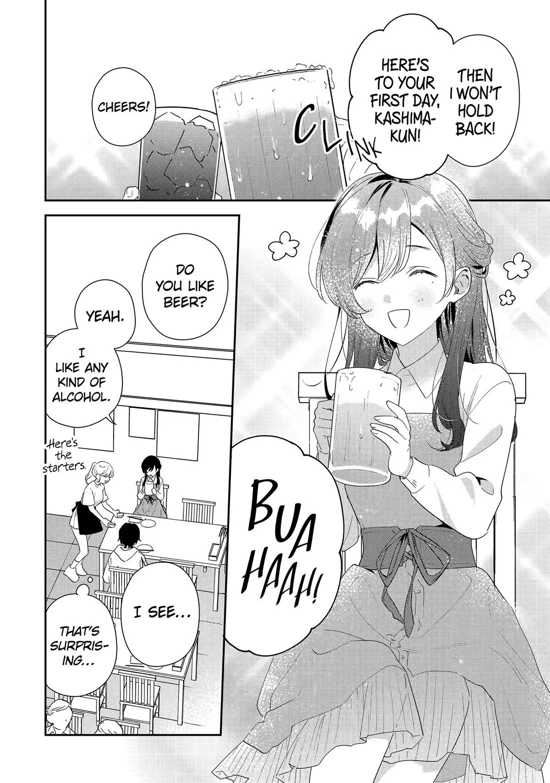 Our Dating Story: The Experienced You and The Inexperienced Me Chapter 43 page 34 - Chapter 43