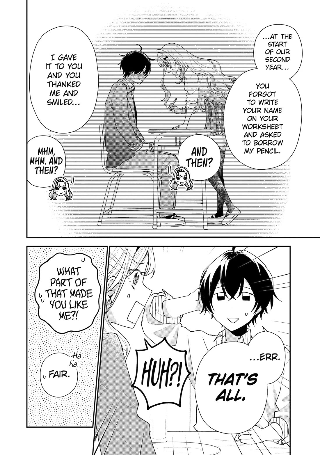 Our Dating Story: The Experienced You and The Inexperienced Me Chapter 50 page 32 - Chapter 50