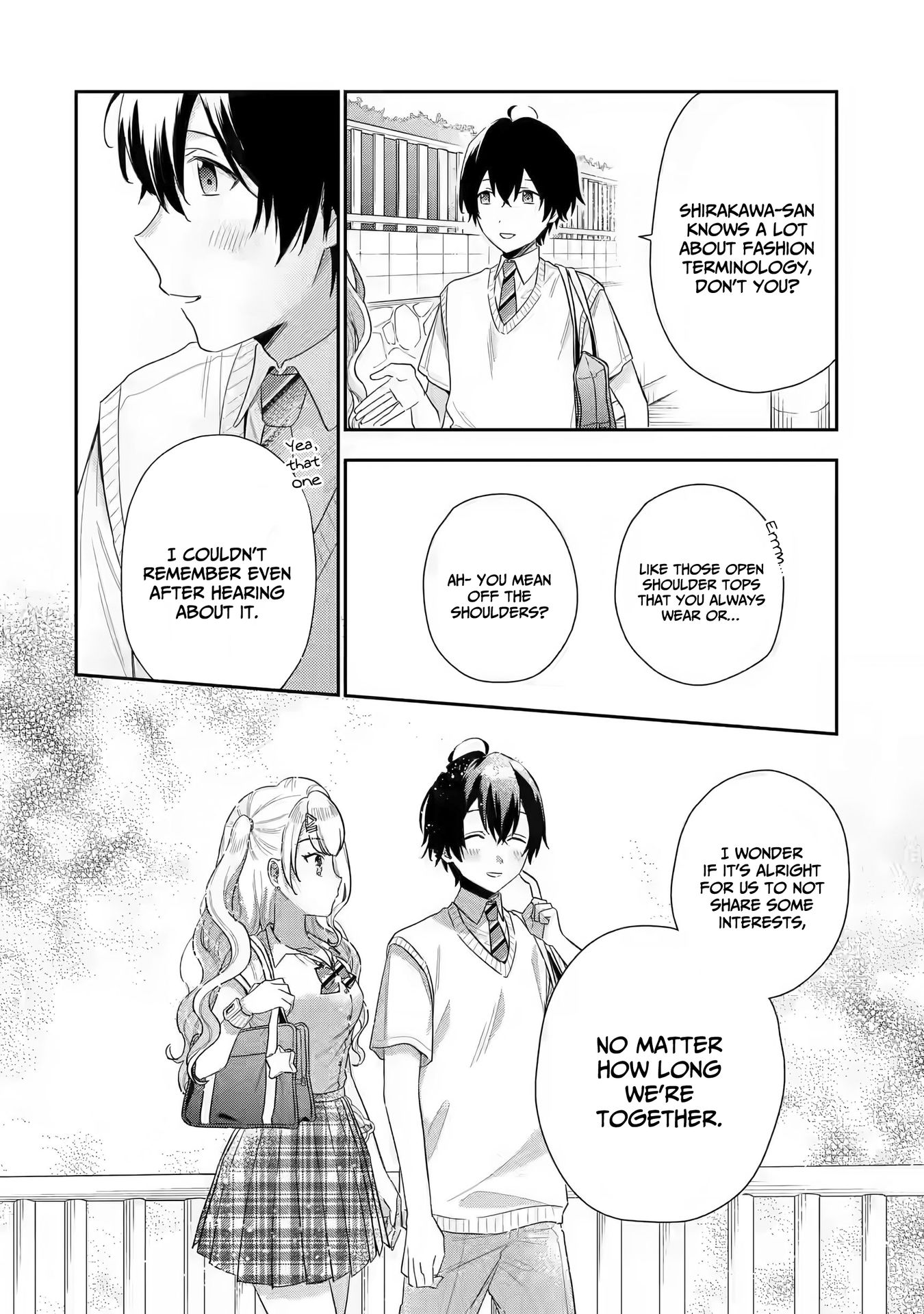 Our Dating Story: The Experienced You and The Inexperienced Me Chapter 7 page 33 - Chapter 7
