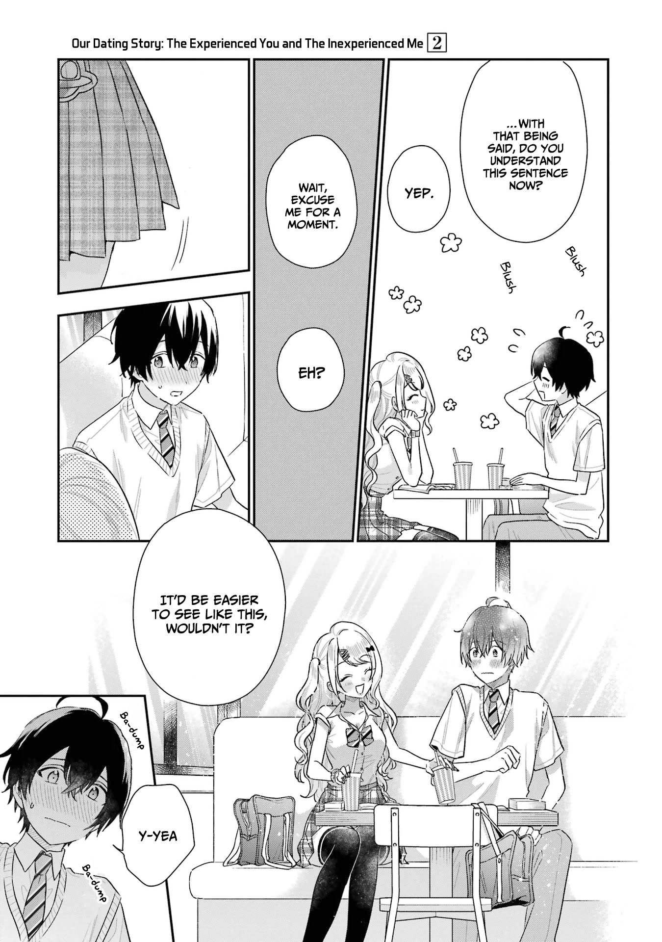 Our Dating Story: The Experienced You and The Inexperienced Me Chapter 9 page 12 - Chapter 9