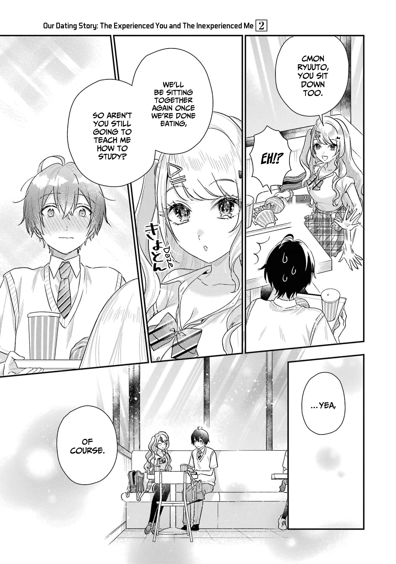 Our Dating Story: The Experienced You and The Inexperienced Me Chapter 9 page 18 - Chapter 9