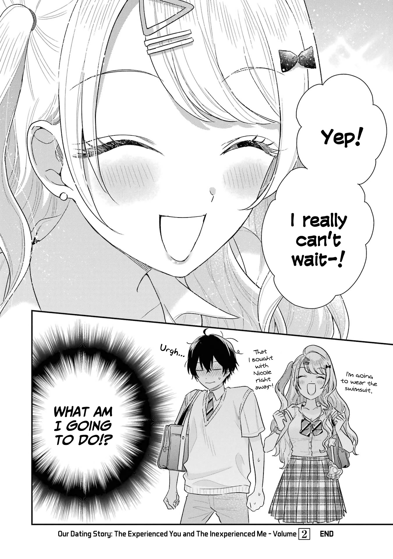 Our Dating Story: The Experienced You and The Inexperienced Me Chapter 9 page 34 - Chapter 9