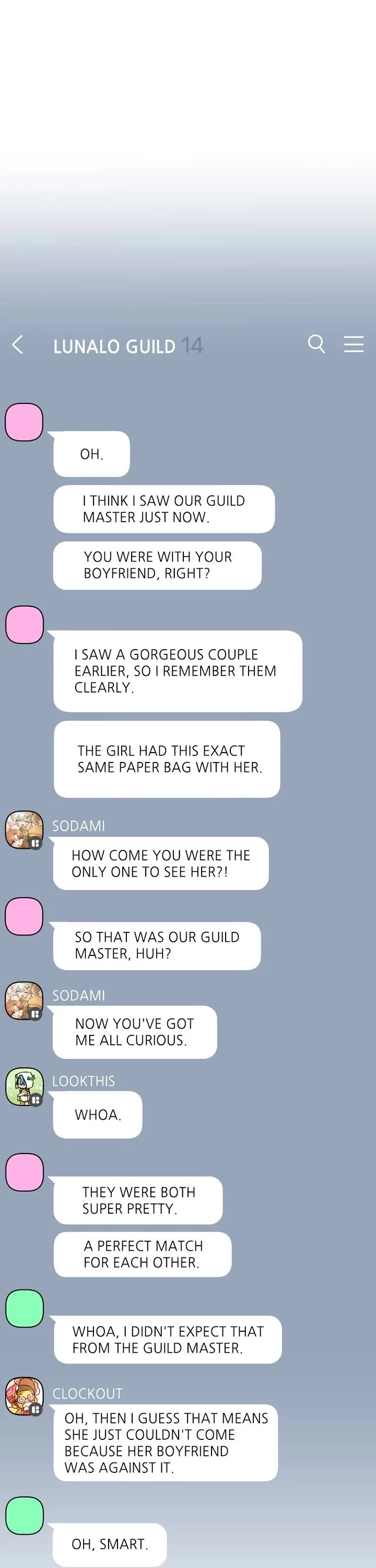 Our Guild's Idol Chapter 23 page 1 - Chapter 23: Episode 23
