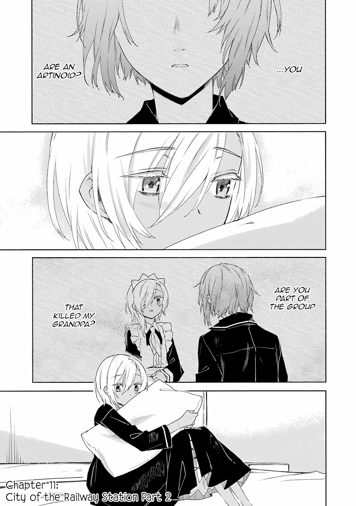 Our Lives After the Apocalypse Chapter 11 page 1 - Chapter 11: City of the Railway Station Part 2