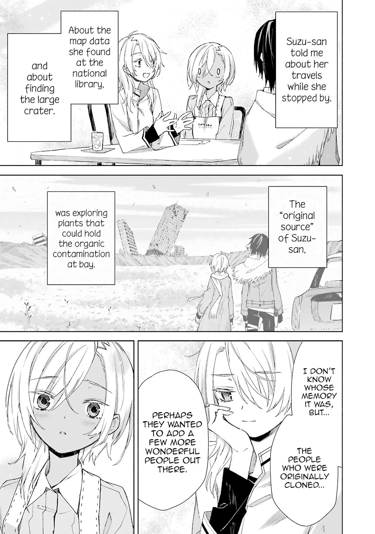 Our Lives After the Apocalypse Chapter 17 page 15 - Chapter 17: Final Chapter: A Journey, a Meal, and the End of the World ~Our Lives After the Apocalypse~