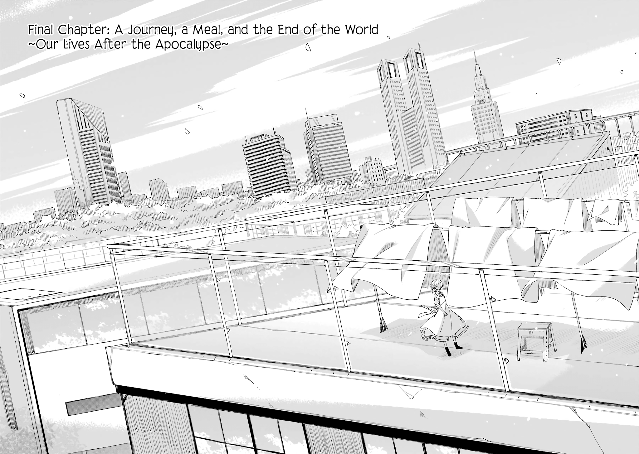 Our Lives After the Apocalypse Chapter 17 page 3 - Chapter 17: Final Chapter: A Journey, a Meal, and the End of the World ~Our Lives After the Apocalypse~