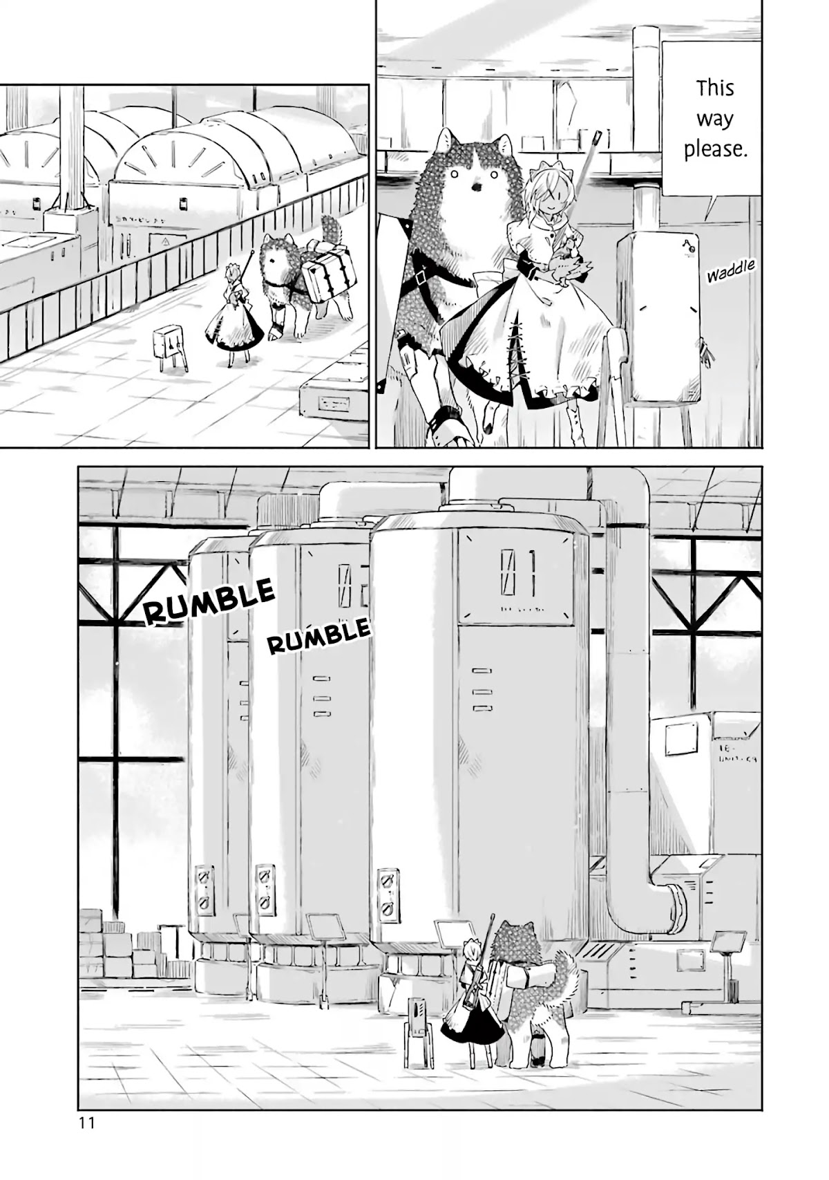 Our Lives After the Apocalypse Chapter 5 page 12 - Chapter 5: The Geothemal Plant