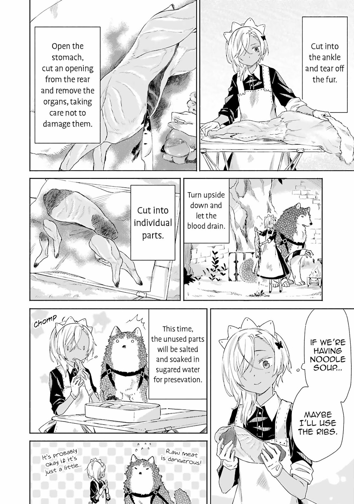 Our Lives After the Apocalypse Chapter 6 page 12 - Chapter 6: Simple Food