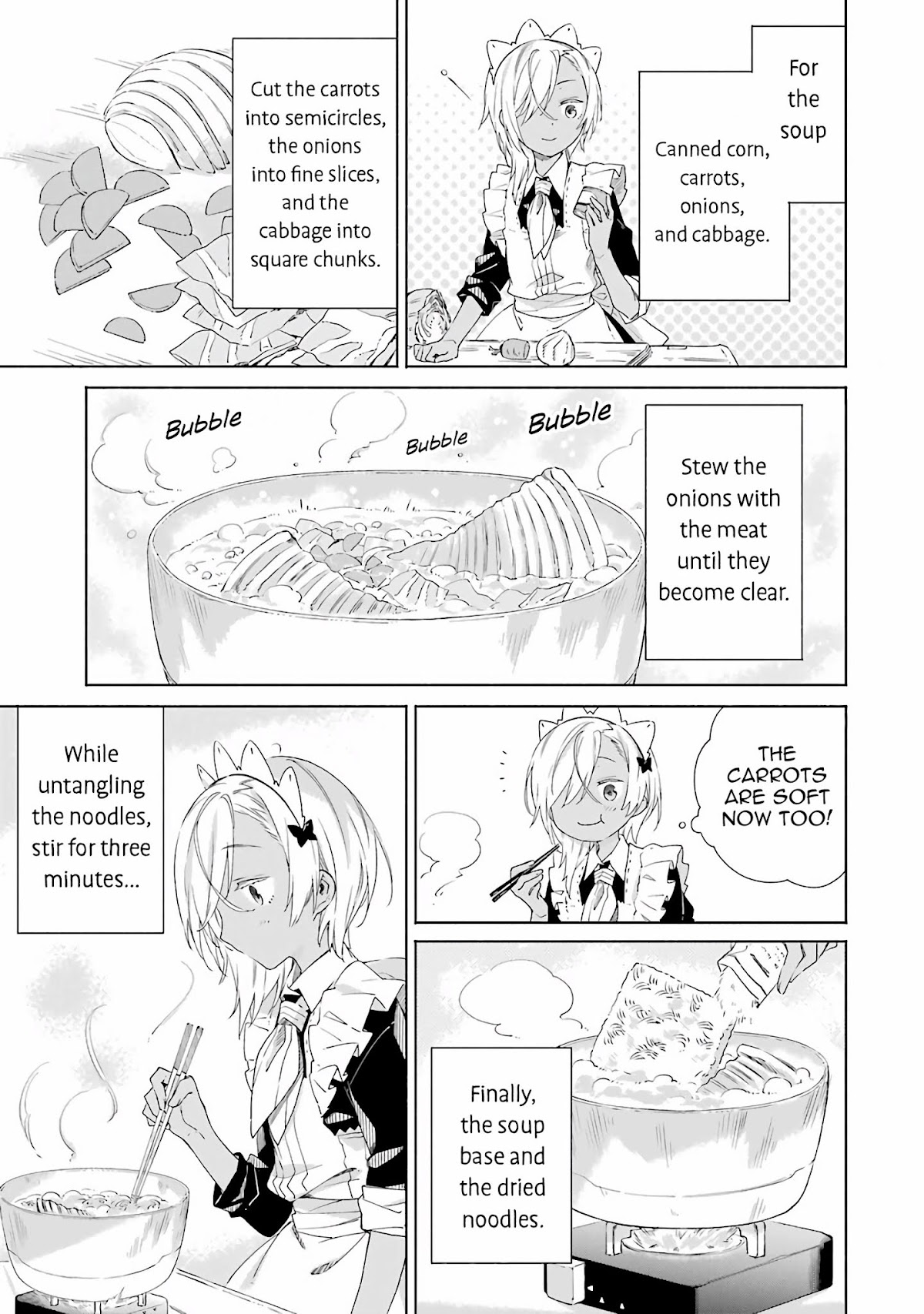 Our Lives After the Apocalypse Chapter 6 page 13 - Chapter 6: Simple Food