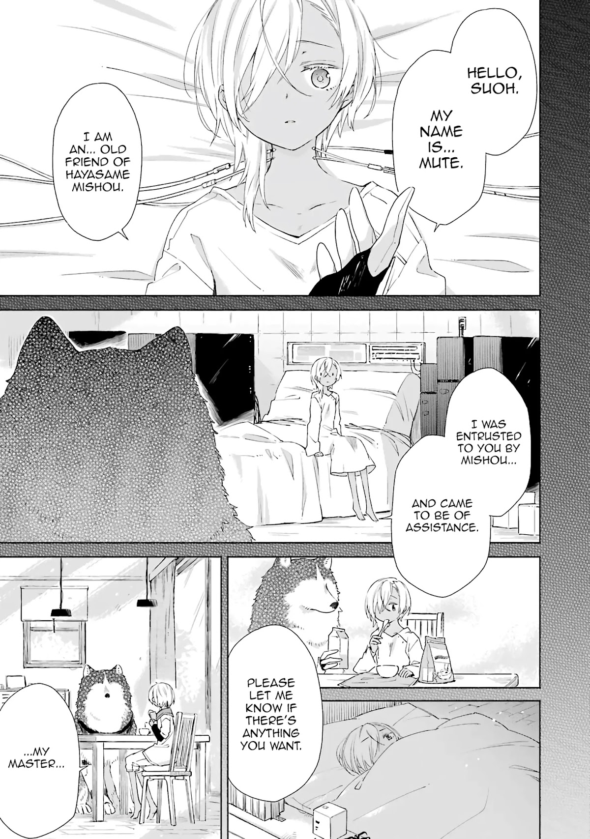 Our Lives After the Apocalypse Chapter 8 page 1 - Chapter 8: Mizukaze Laboratory Part 2