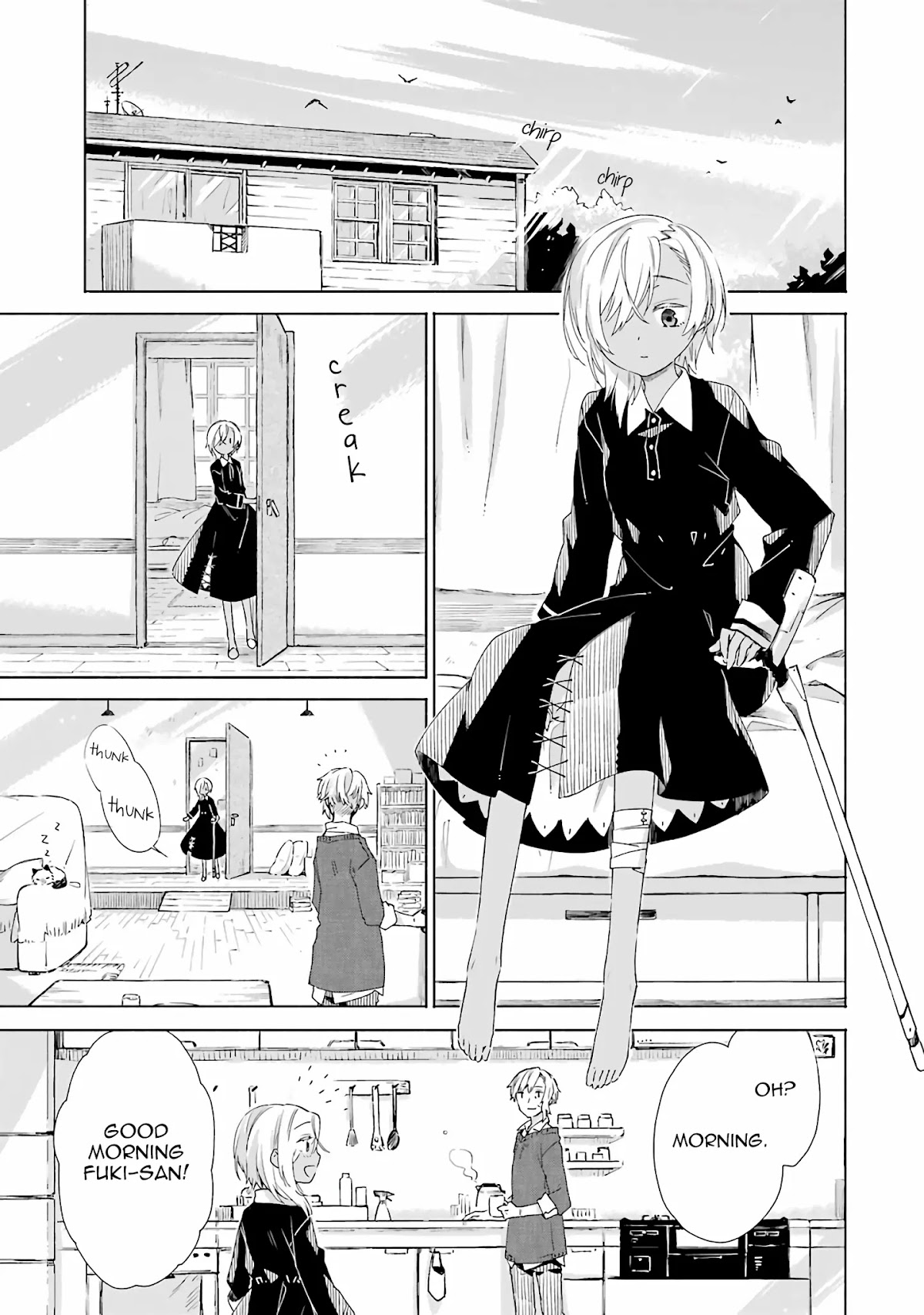Our Lives After the Apocalypse Chapter 8 page 15 - Chapter 8: Mizukaze Laboratory Part 2