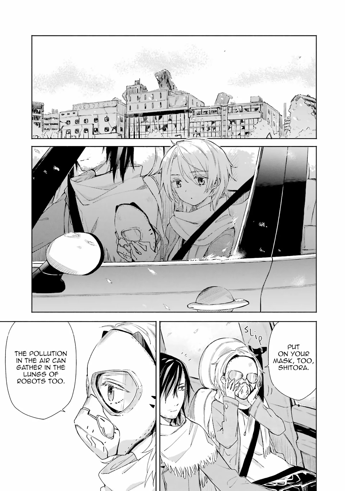 Our Lives After the Apocalypse Chapter 9 page 1 - Chapter 9: The Organic Contamination Zone
